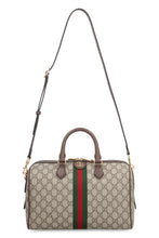 Load image into Gallery viewer, Ophidia GG supreme fabric handbag
