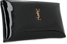 Load image into Gallery viewer, Calypso Canvas shiny clutch