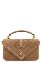 Load image into Gallery viewer, Mini College Suede handbag