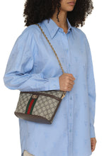 Load image into Gallery viewer, Ophidia mini fabric shoulder bag