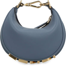 Load image into Gallery viewer, Nano Fendigraphy leather hobo-bag