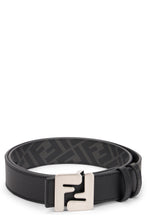 Load image into Gallery viewer, Reversible belt with metallic logo