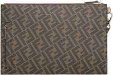Load image into Gallery viewer, Canvas flat clutch