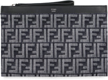Load image into Gallery viewer, FF Logo print flat pouch