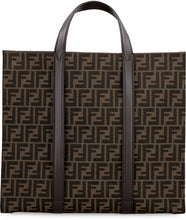 Load image into Gallery viewer, Jacquard fabric tote