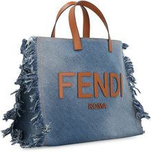 Load image into Gallery viewer, Logo detail tote bag