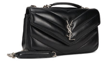 Load image into Gallery viewer, LouLou bag in quilted chevron leather