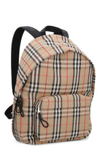 Load image into Gallery viewer, Vintage check nylon backpack
