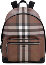 Load image into Gallery viewer, Checked e-canvas backpack