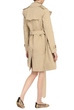 Load image into Gallery viewer, Cotton trench coat
