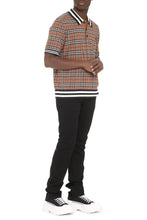 Load image into Gallery viewer, Knitted wool polo shirt