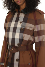 Load image into Gallery viewer, Cotton trench coat