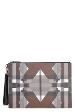 Load image into Gallery viewer, Coated canvas flat pouch
