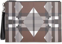 Load image into Gallery viewer, Coated canvas flat pouch
