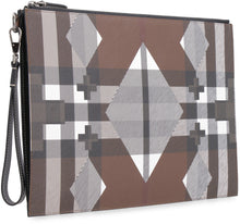 Load image into Gallery viewer, Coated canvas flat pouch