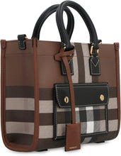 Load image into Gallery viewer, Coated canvas tote bag