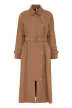 Load image into Gallery viewer, Gabardine trench coat