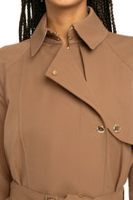 Load image into Gallery viewer, Gabardine trench coat