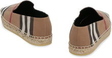 Load image into Gallery viewer, Checked canvas espadrilles