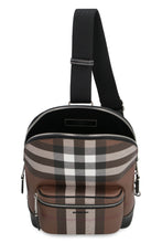 Load image into Gallery viewer, Horseferry print nylon backpack