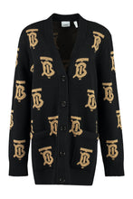 Load image into Gallery viewer, Jacquard knit cardigan