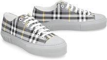 Load image into Gallery viewer, Checked canvas sneakers