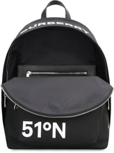 Load image into Gallery viewer, Horseferry print nylon backpack