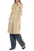 Load image into Gallery viewer, Double breasted trench dress