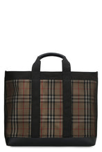Load image into Gallery viewer, Vintage Check print tote