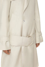 Load image into Gallery viewer, Silk blend trench coat