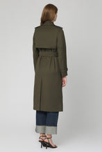 Load image into Gallery viewer, Double-breasted trench coat
