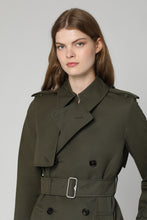 Load image into Gallery viewer, Double-breasted trench coat