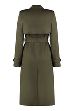 Load image into Gallery viewer, Double-breasted trench coat