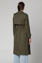 Load image into Gallery viewer, Double-breasted trench coat