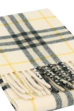 Load image into Gallery viewer, Checked cashmere scarf
