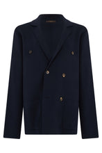 Load image into Gallery viewer, Cotton double-breasted jacket