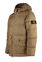 Load image into Gallery viewer, Hooded nylon down jacket