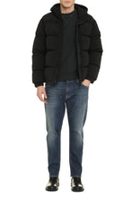 Load image into Gallery viewer, Hooded nylon down jacket