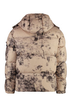 Load image into Gallery viewer, Hooded nylon down jacket