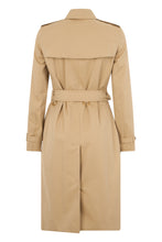 Load image into Gallery viewer, Double-breasted trench coat with belt