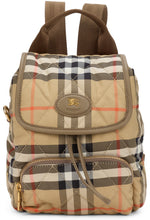 Load image into Gallery viewer, Backpack with checkered pattern