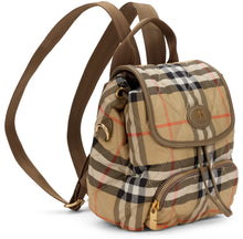 Load image into Gallery viewer, Backpack with checkered pattern