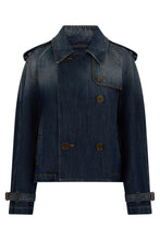 Load image into Gallery viewer, Short denim jacket