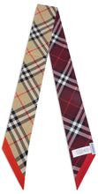 Load image into Gallery viewer, Scarf with tartan pattern