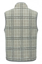 Load image into Gallery viewer, Checked gilet in a wool-cashmere blend