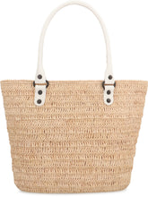 Load image into Gallery viewer, Le City raffia bag