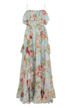 Load image into Gallery viewer, Roselight Frill Maxi Dress