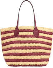Load image into Gallery viewer, Raffia shopper bag