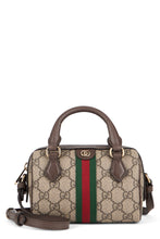Load image into Gallery viewer, Ophidia mini handbag in printed canvas