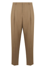 Load image into Gallery viewer, Tailored trousers in a wool and mohair blend